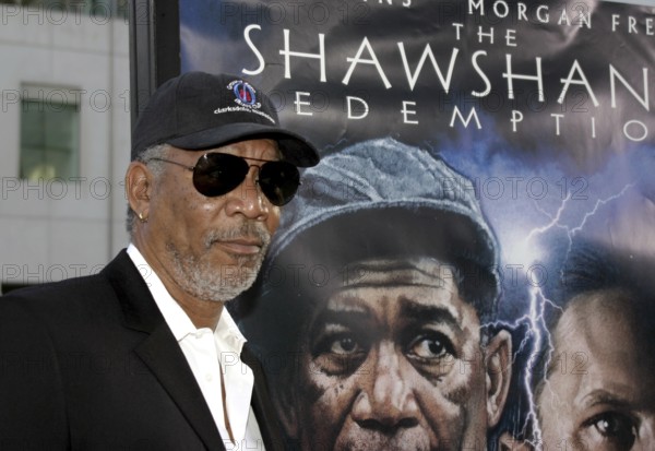 BEVERLY HILLS, CA - SEPTEMBER 23, 2004: Morgan Freeman at the 10th Anniversary Screening of 'The Shawshank Redemption' held at the AMPAS in Beverly Hills, USA on September 23, 2004. Beverly Hills, California, USA