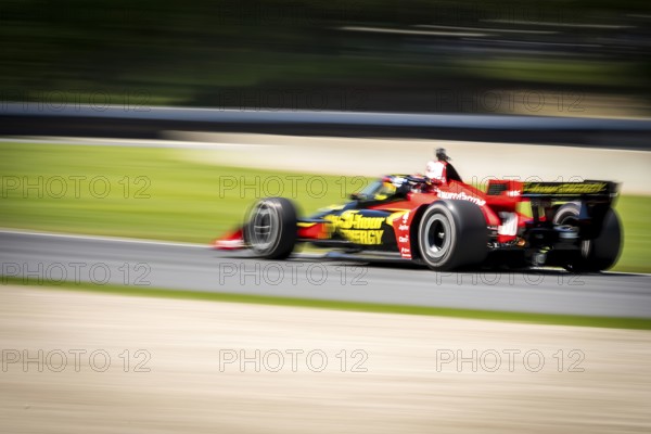 PIETRO FITTIPALDI (30) of Miami, Florida practices for the XPEL Grand Prix at Road America in Elkhart Lake, WI