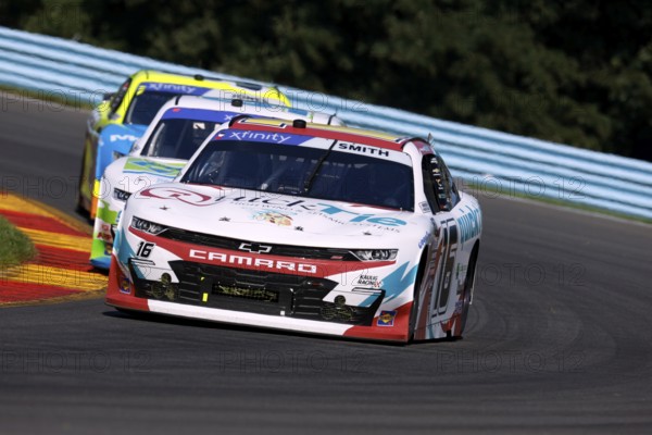 NASCAR Xfinity Series Driver, Chandler Smith (16) takes to the track for the Shriners Children's 200 at The Glen at the Watkins Glen International in Watkins Glen NY