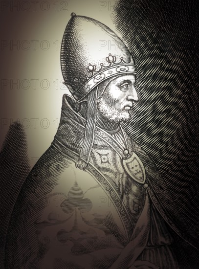Pope Adrian IV or Hadrian IV, Adrianus IV, Hadrianus IV, born Nicholas Breakspear or Brekespear, c.?1100 –1159, Bishop of Rome from 1154 to his death