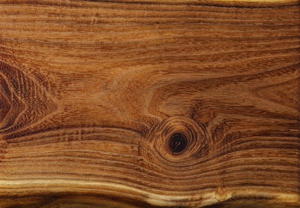 Wooden Board Close Up View On Texture Of Acacia Wood