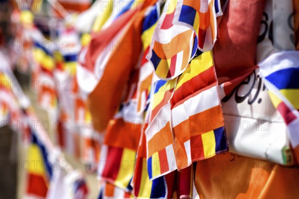 Buddhist flags