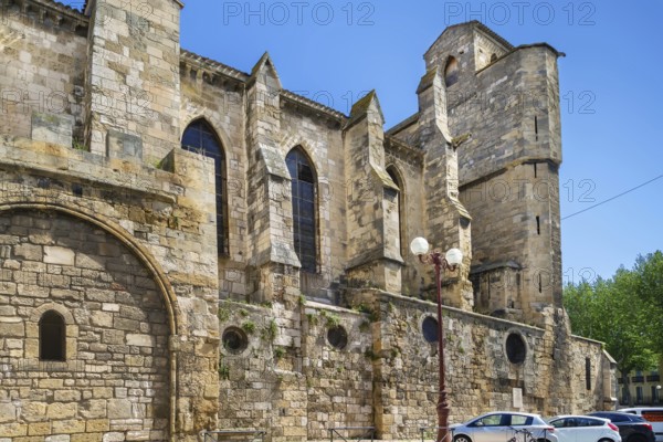 Church of Our Lady of Lamourguier, from the 13th century in Narbonne, France