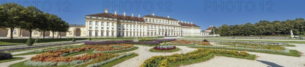 SCHLEISSHEIM, GERMANY, JUNE 05, 2023, The baroque Lustheim palace and its park in Oberschleissheim near Munich, Germany