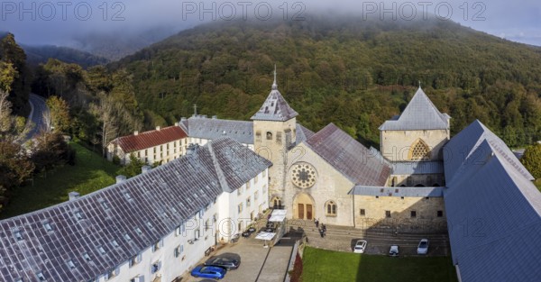 Roncesvalles, Royal Collegiate Church of Santa María de Roncesvalles, Santiago's road, Navarra, Spain