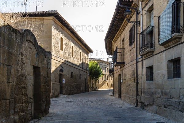 Scenic view of Cuzcurrita del Rio Tiron a small town in La Rioja region of Spain
