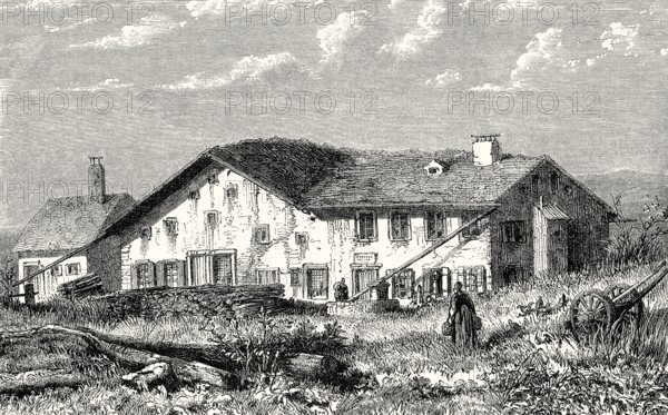 La Chaux-de-Fonds, Neuchâtel, Switzerland, Birthplace of Louis Léopold Robert, 1794 – 1835, a Swiss painter