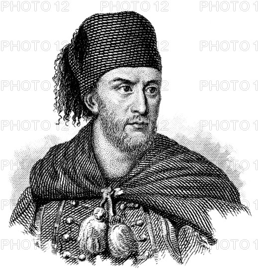 Ibrahim Pasha al Wali, 1789 - 1848, Khedive of Egypt and Sudan, the eldest son of Muhammad Ali, Ibrahim Pascha al Wali, 1789 - 1848, osmanischer und ägyptischer General, Statthalter in Syrien und Palästina, Vizekönig von Ägypten