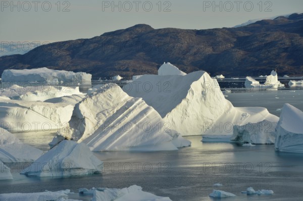 Iceberg near the island of Røde Ø, Scoresby Sund, East Greenland
