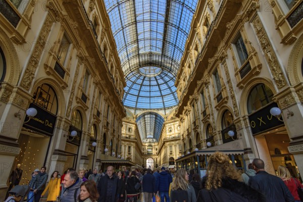 Galleria Vittorio Emanuele II in Milan, Italy's oldest shopping mall