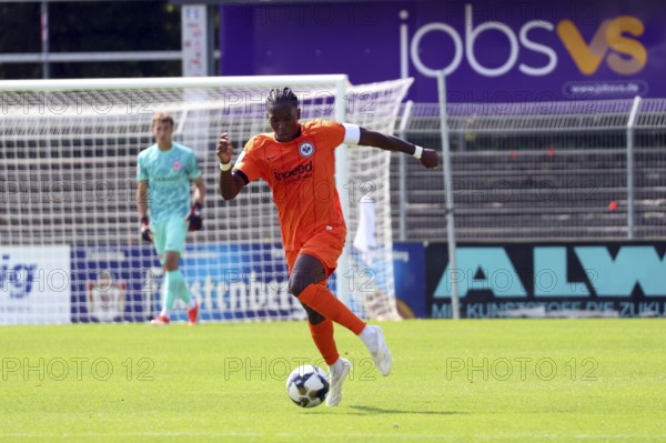 Phinees Bonianga (Eintracht Frankfurt) during the match of the Soccer-RL SW 24-25: Sptg. 6: FC 08 Villingen vs Eintracht Frankfurt U21, Villingen-Schwenningen, Germany / Germany