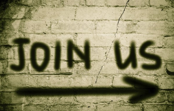 Join Us Concept