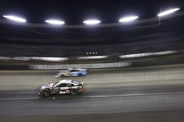 NASCAR Cup Series Driver, Brad Keselowski (6) races for the Bass Pro Shops Night Race at the Bristol Motor Speedway in Bristol TN