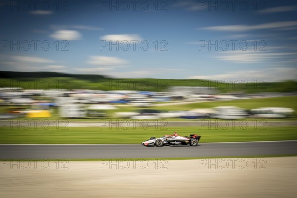 WILL POWER (12) of Toowoomba, Australia practices for the XPEL Grand Prix at Road America in Elkhart Lake, WI