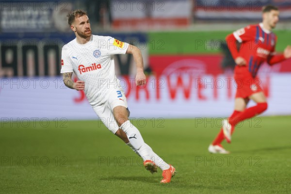 Football, Bundesliga 1, Matchday 26, 2024/2025, 1. FC Heidenheim vs. Holstein Kiel, 16/03/2025, Voith-Arena, Heidenheim, Germany, Marco KOMENDA (Holstein Kiel, 03)