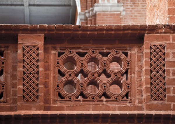Jerichow Sachs-Anh Monastery church begun in 1148 and completed around the middle of the 13th century 74891 Parapet of the choir podium created in 1856 with the restoration by Ferdinand von Quast