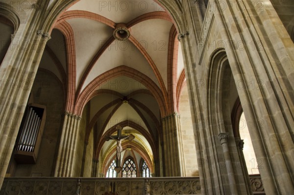 In the Dome of Meissen in Saxony, Germany from indoors, Meissen, Germany