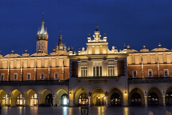 St Mary's Church and Cloth Hall in Krakow