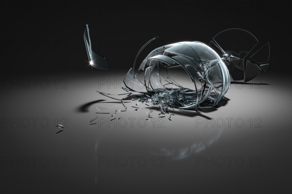 An image of a broken wine glass