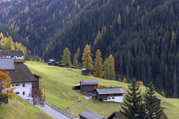 Settlement Monstein, Davos, Grisons, Switzerland