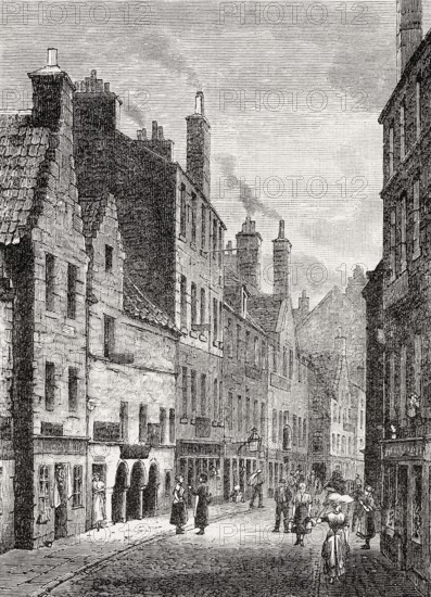 Kirkgate, Leith, Edinburgh, Scotland, 19th century