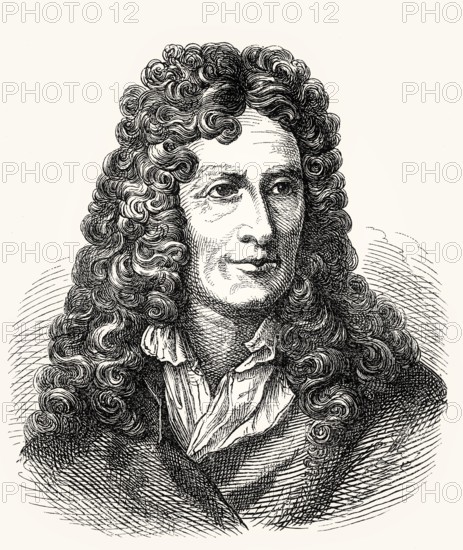Nicolas Boileau-Despréaux, 1636 –1711, a French poet and critic