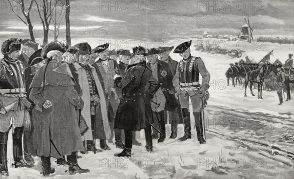 Frederick II, battle of Leuthen, Seven Years' War