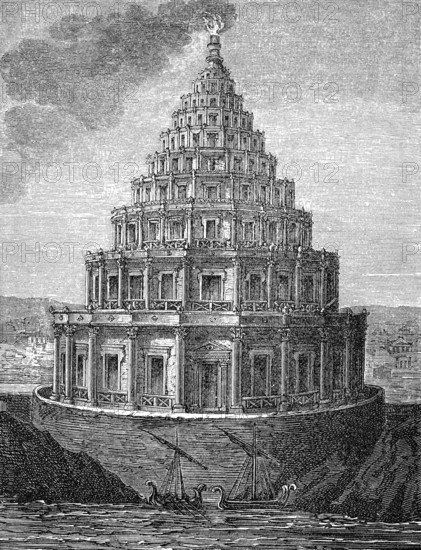 The Lighthouse of Alexandria, or the Pharos of Alexandria