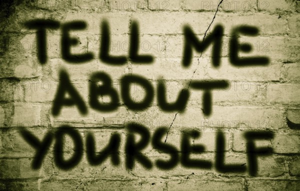 Tell Me About Yourself Concept