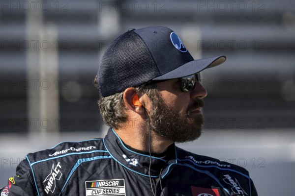 NASCAR Cup Series driver, MARTIN TRUEX JR (19) of Mayetta, NJ, prepares to practice for the Xfinity 500 at Martinsville Speedway in Ridgeway, VA, Ridgeway, United States of America