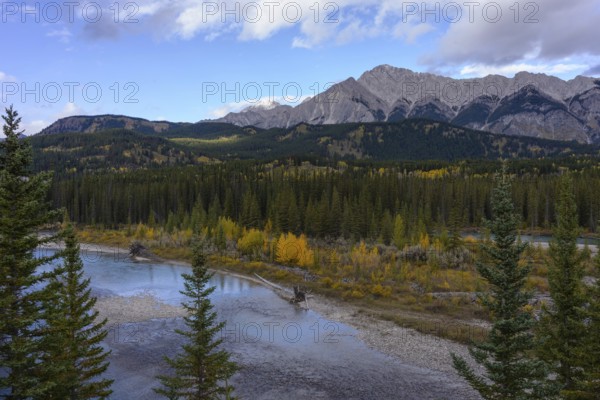 Bow River Banff National Park Alberta sunrise
