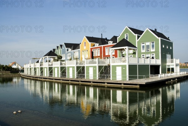 Houses in Holland with a carribean look