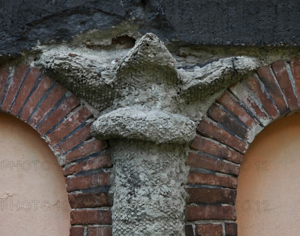 Arendsee Altmark gustav-nagel-areal 87770 so-called Kurhalle 1930-31 capital of one of the edge columns