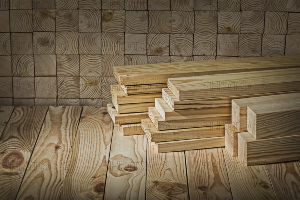 Carpenter work wood materials wooden boards