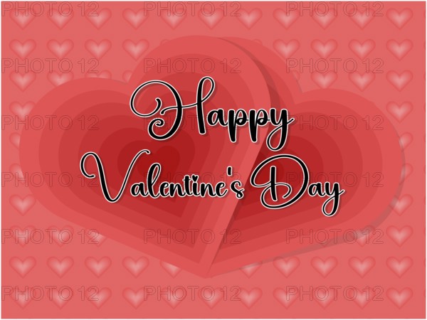 Valentines Day Text With Heart