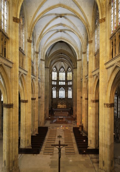 View from the west gallery to the east, St., Sankt, Saint