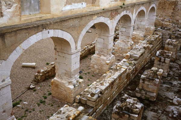 Zamora the castle El Castillo in Spain by Via de la Plata way to Santiago
