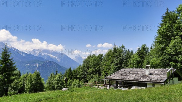 Ligeretalm in the Endstal valley near Berchtesgaden