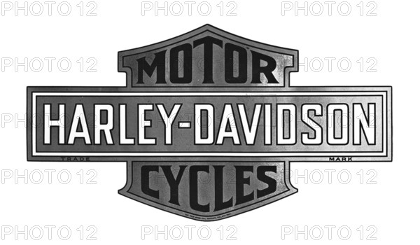 Harley Davidson Logo 1910, Car, Old Logo from 1910