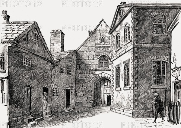 Manchester Grammar School, Manchester, England, UK, 19th century