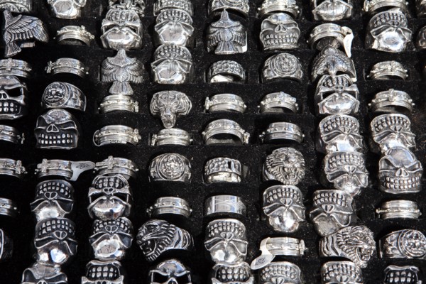 Shop for gothic rings, Germany