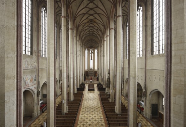 View from the organ loft to the east, St., Sankt, Saint