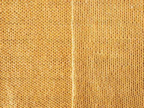 Orange knitted Jersey as a textile background