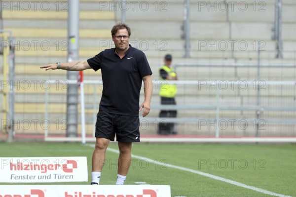 U23) at the match of the Football-RL SW 24-25: 1st Sptg: SC Freiburg II vs Kickers Offenbach
