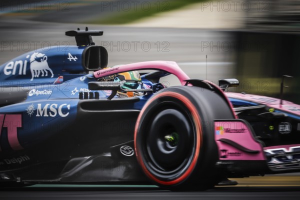 Pierre Gasly of France drives the BWT Alpine F1 Team A525 Renault during third practice in the 2025 Australian Grand Prix at Albert Park in Melbourne, Australia