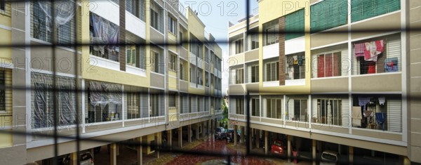 Buildings, alibag, raigad, Maharashtra, India, Asia