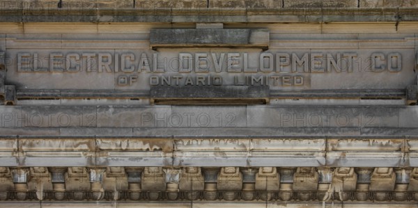 The former Electrical Development Company of Ontario building in Niagara Falls, Ontario, Canada, North America