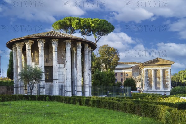 Temple of Hercules Victor (Hercules the Winner) is an ancient edifice located in the area of the Forum Boarium close to the Tiber in Rome, Italy