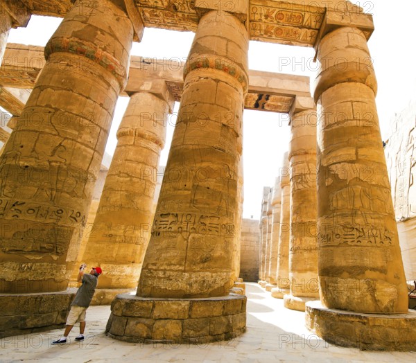 Africa, Egypt, Luxor, Karnak Temple Austria