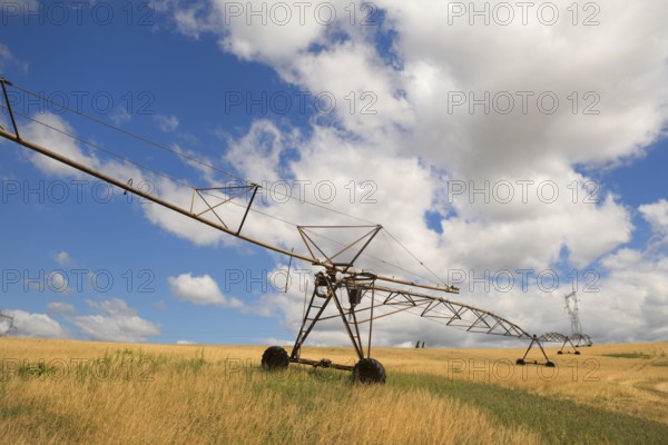Irrigation equipment in the agricultural field